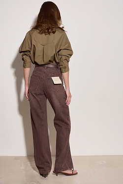 Джинсы DENIM CAPSULE coffee tint