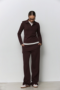 Брюки свободного кроя