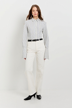 Джинсы прямого кроя