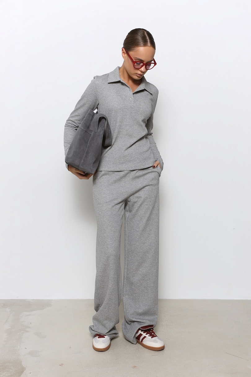 Брюки свободного кроя