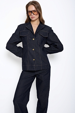 Джинсы из сырого денима