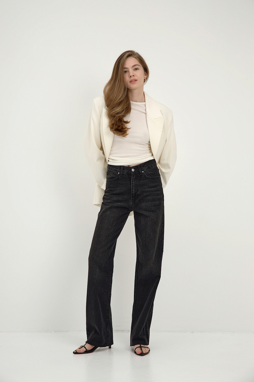 Джинсы с заниженной талией tint