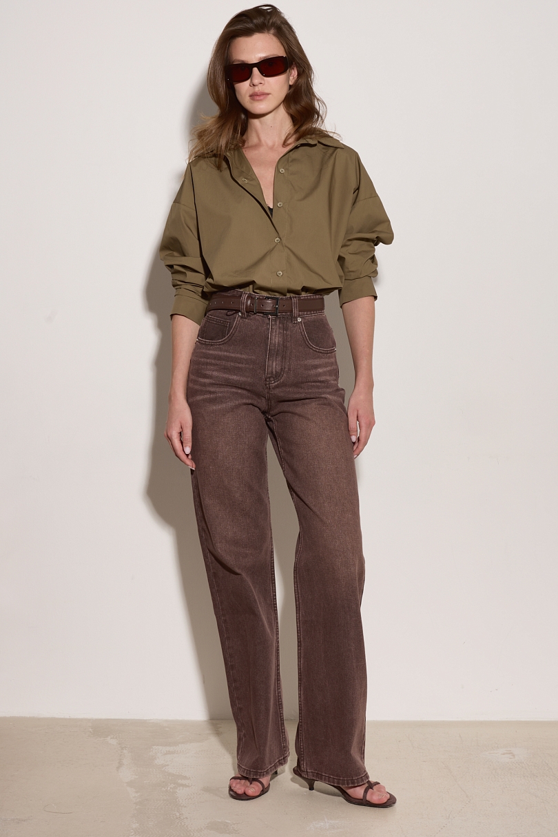 Джинсы DENIM CAPSULE coffee tint