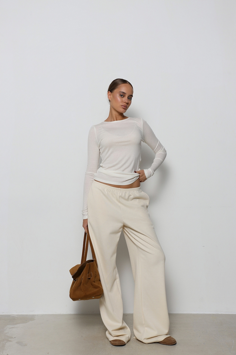 Брюки свободного кроя