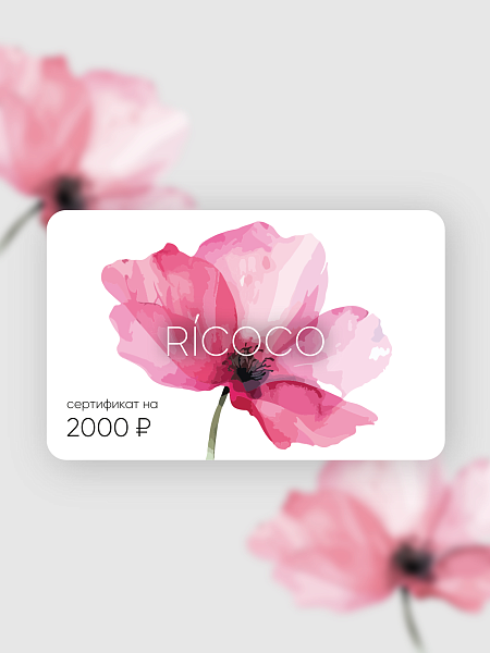 Cертификат (2 000 руб.)