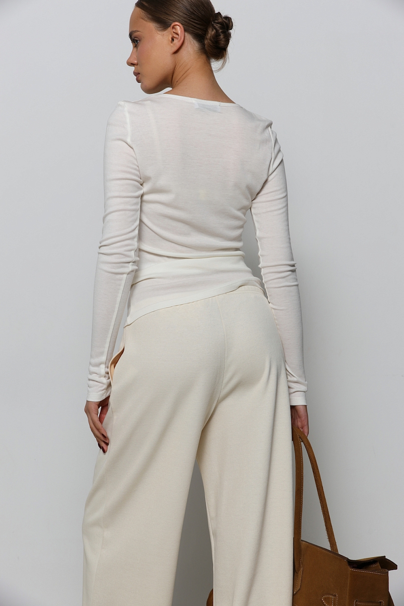 Брюки свободного кроя