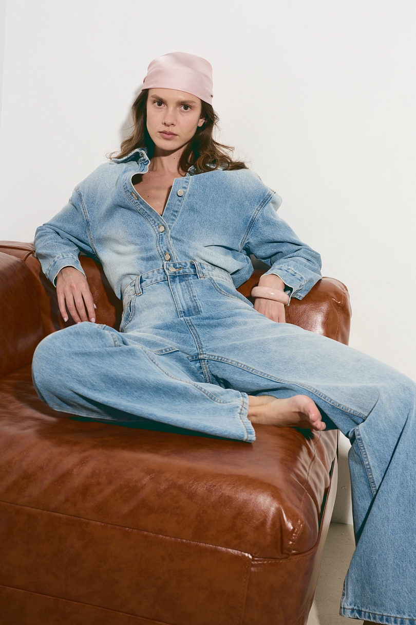 Джинсы DENIM CAPSULE blue tint