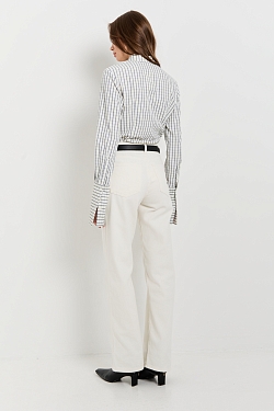 Джинсы прямого кроя