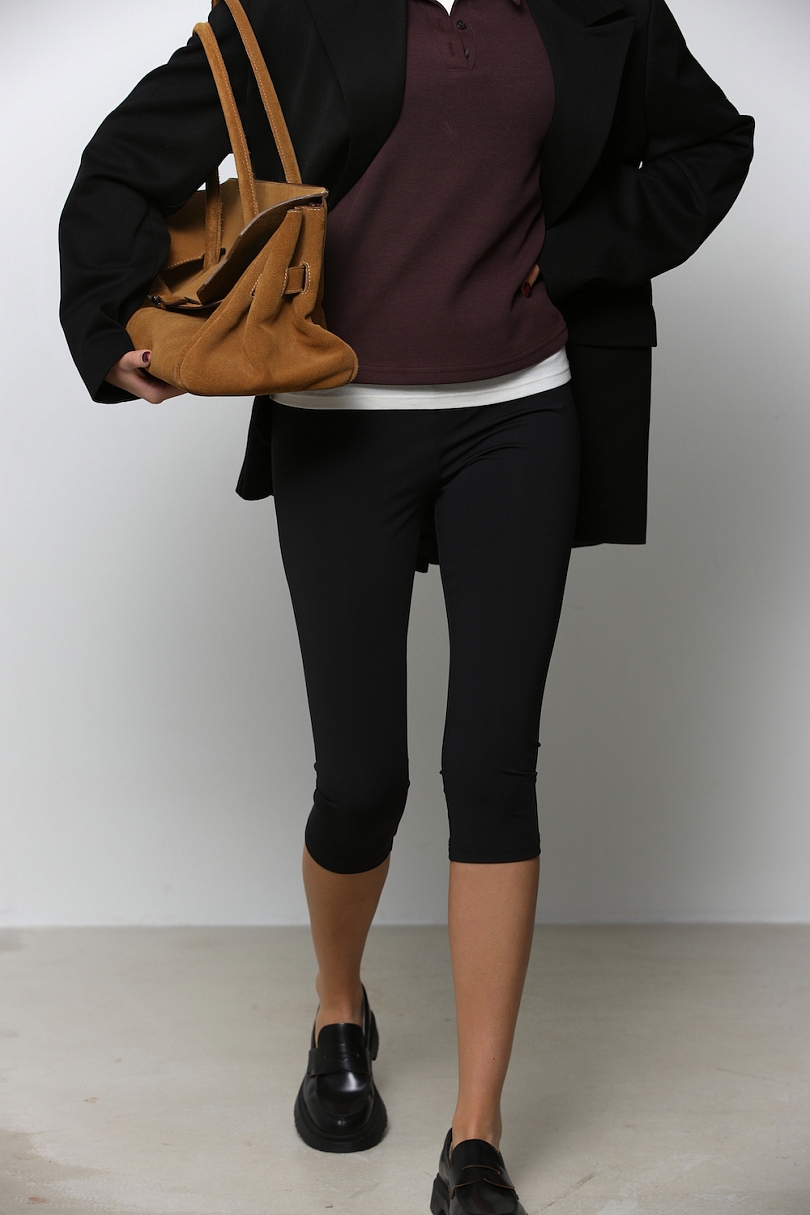 Свитшот-поло полуприлегающего кроя