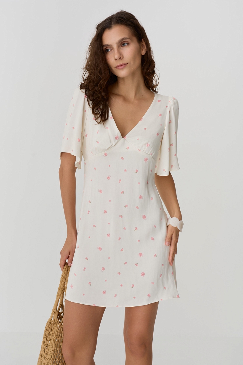 Платье мини fleur