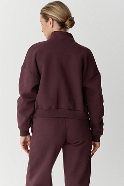 Толстовка на молнии утепленная