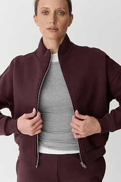 Толстовка на молнии утепленная