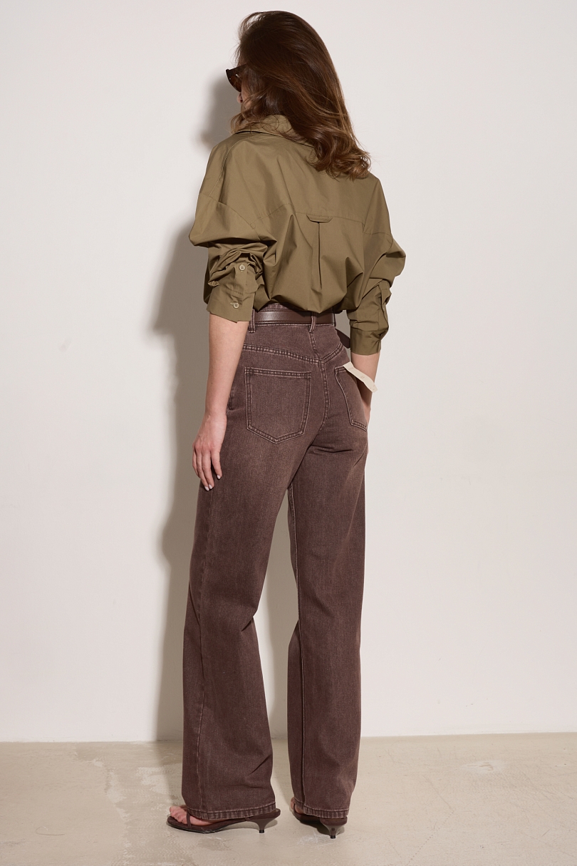 Джинсы DENIM CAPSULE coffee tint