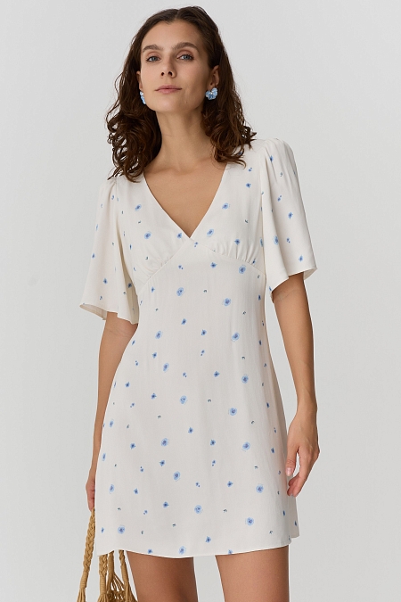 Платье мини fleur