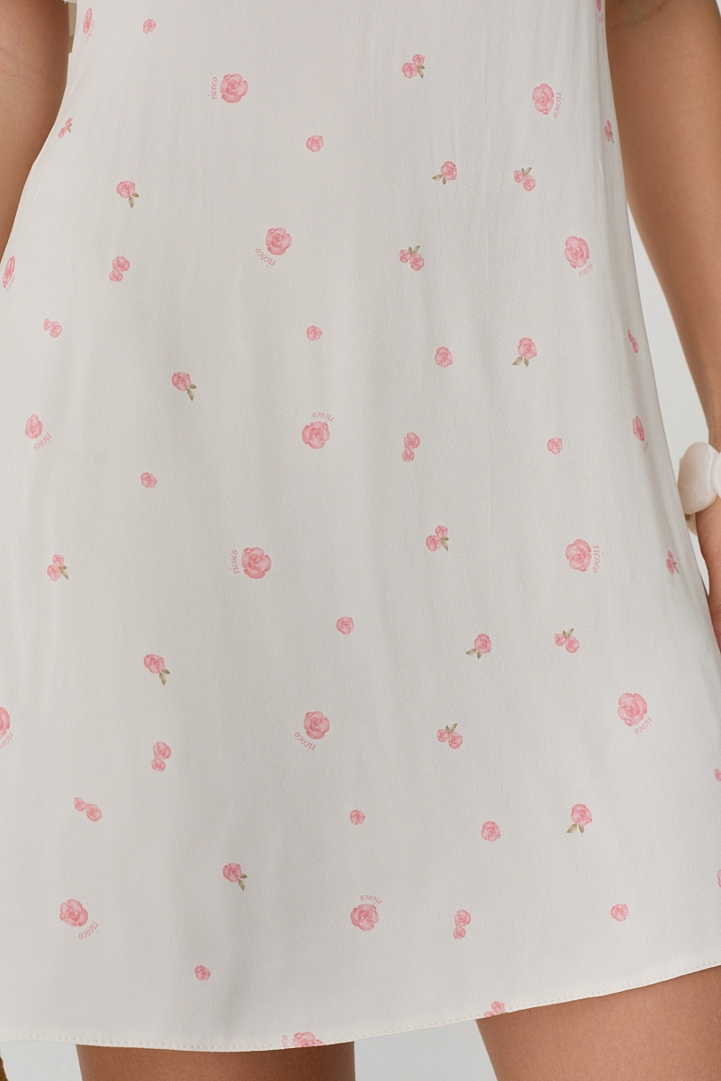 Платье мини fleur