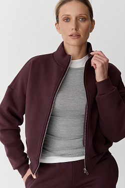 Толстовка на молнии утепленная