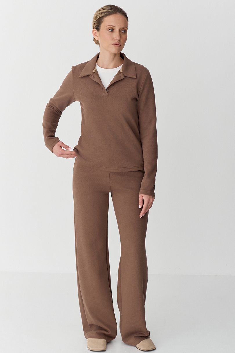 Брюки свободного кроя